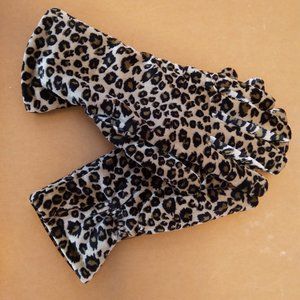 Leopard fashion  gloves